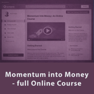 momentum into money